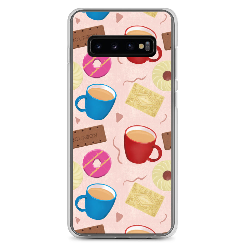 "Tea and Biscuits" Samsung case - Carmel Rimmer Art