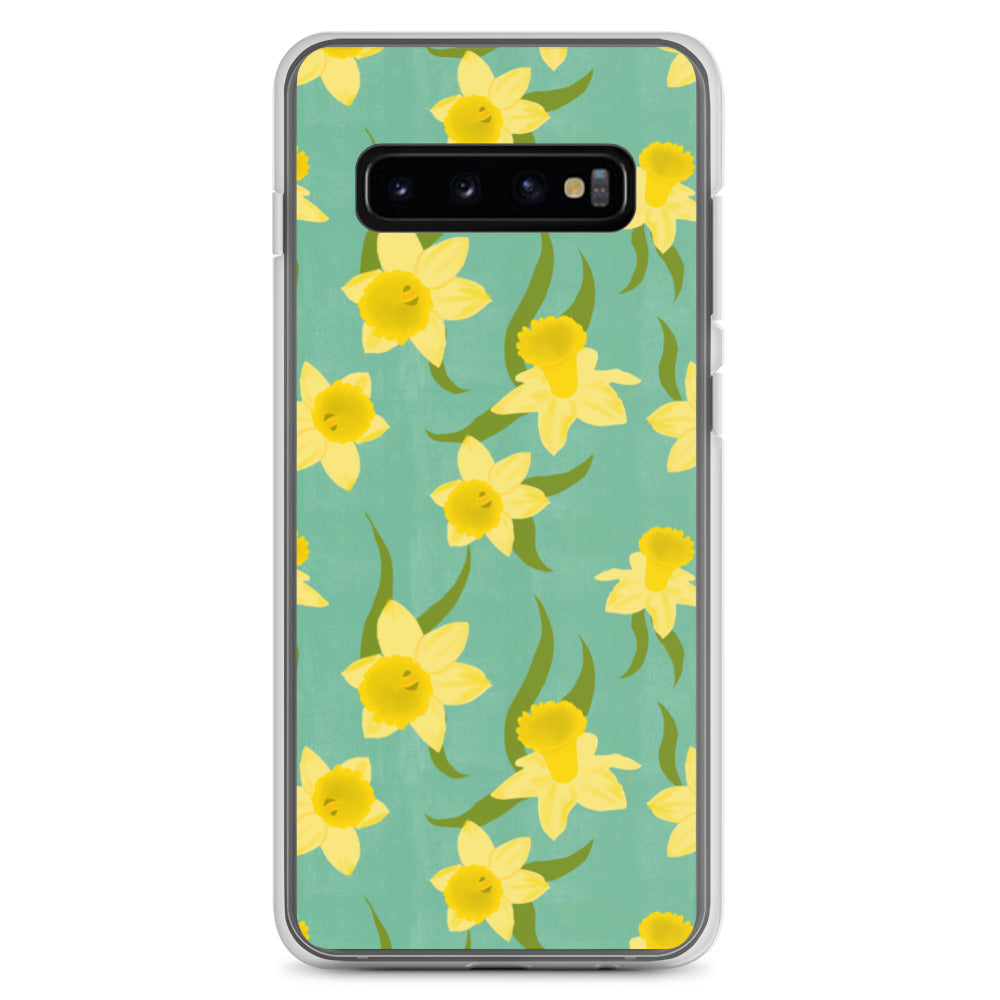 "Daffodils" Samsung Case - Carmel Rimmer Art