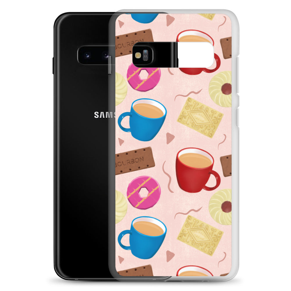 "Tea and Biscuits" Samsung case - Carmel Rimmer Art