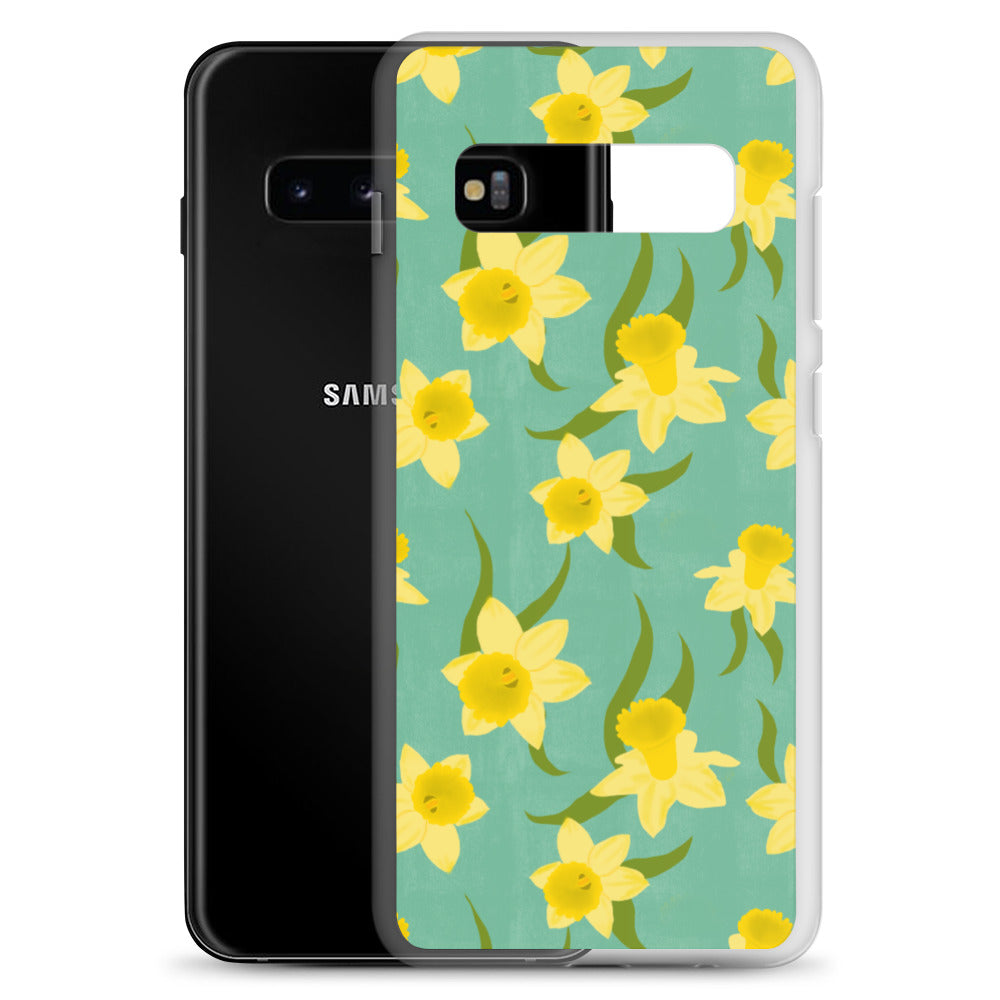 "Daffodils" Samsung Case - Carmel Rimmer Art