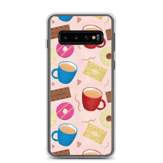 "Tea and Biscuits" Samsung case - Carmel Rimmer Art