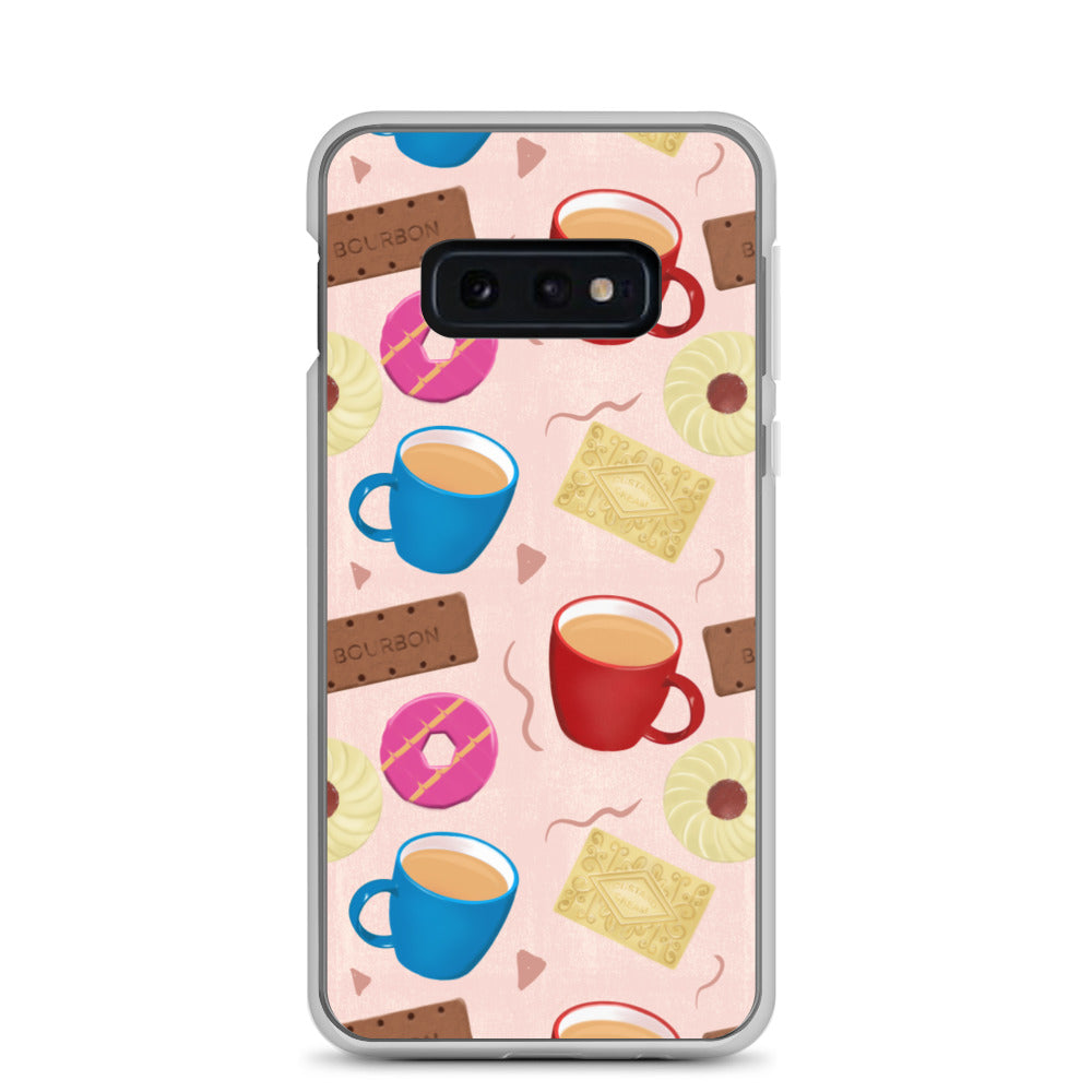 "Tea and Biscuits" Samsung case - Carmel Rimmer Art