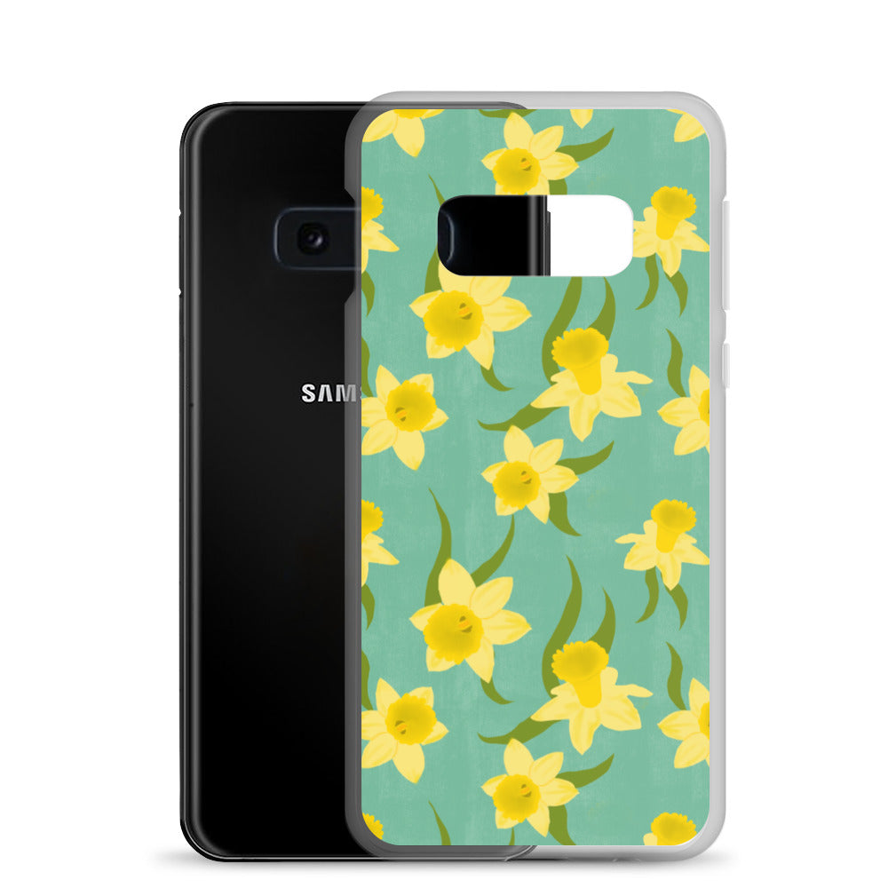 "Daffodils" Samsung Case - Carmel Rimmer Art