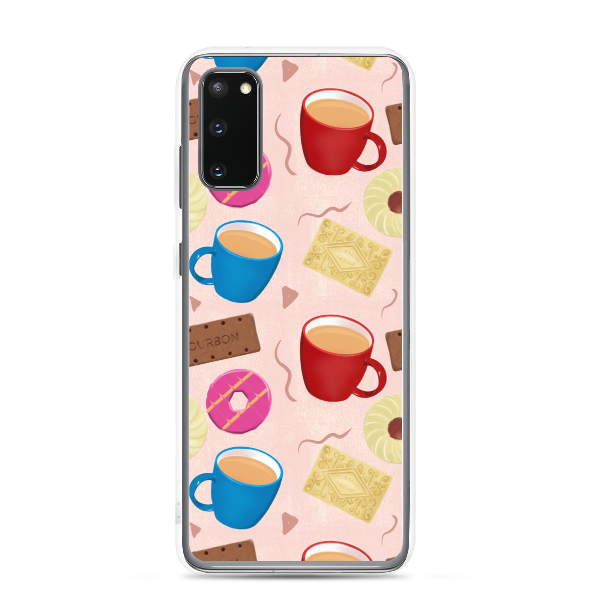 "Tea and Biscuits" Samsung case - Carmel Rimmer Art