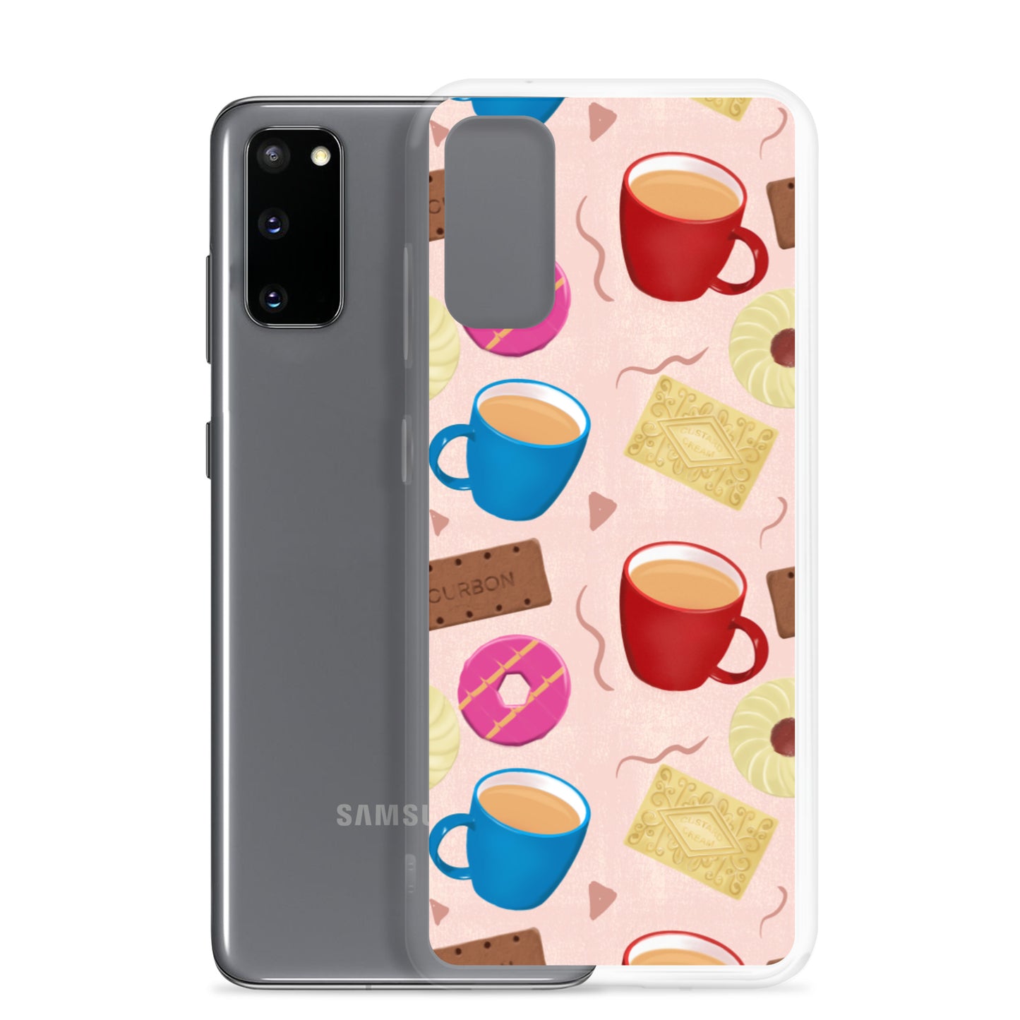 "Tea and Biscuits" Samsung case - Carmel Rimmer Art