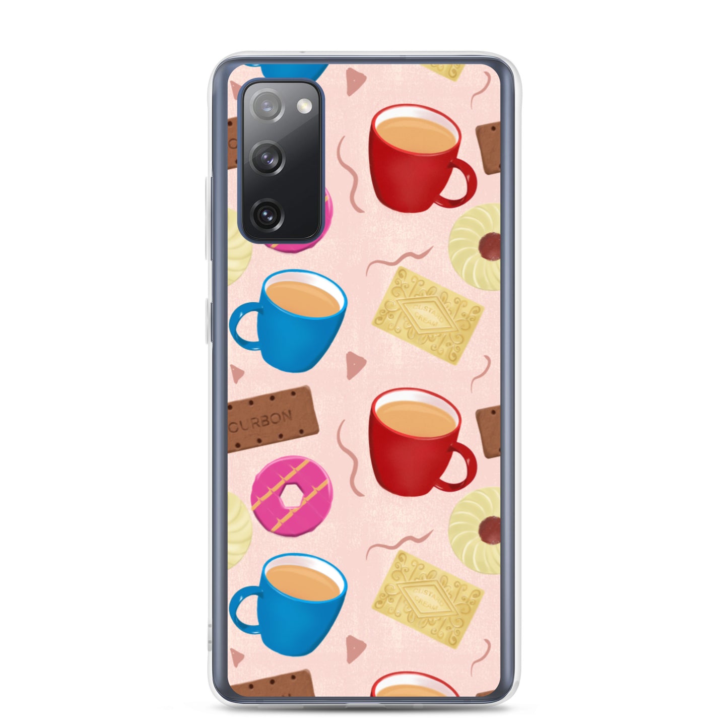 "Tea and Biscuits" Samsung case - Carmel Rimmer Art