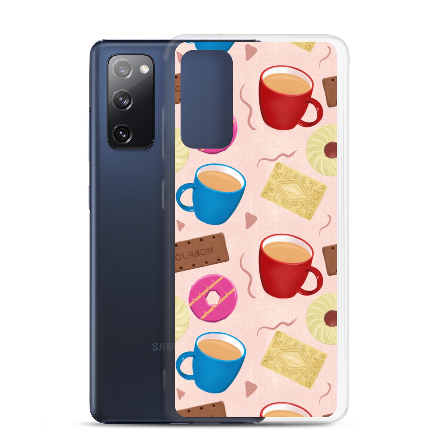 "Tea and Biscuits" Samsung case - Carmel Rimmer Art