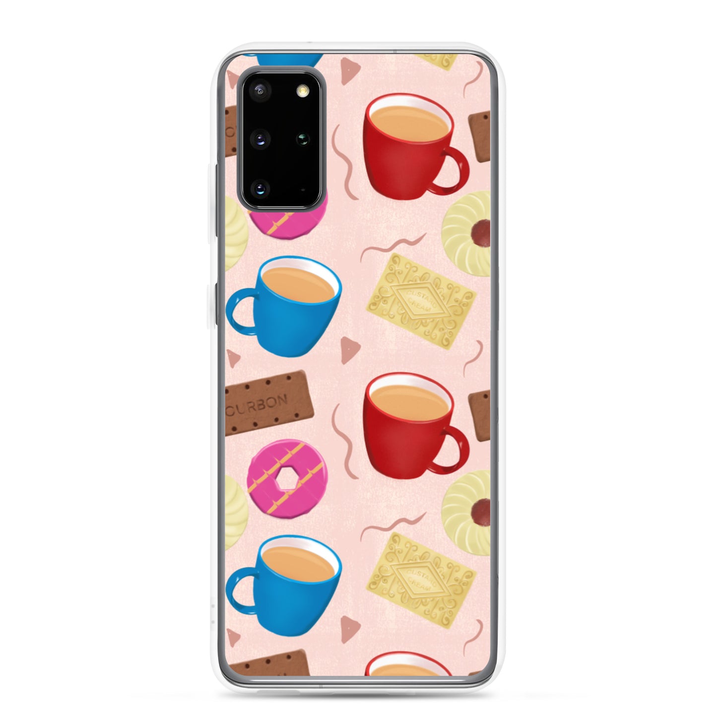 "Tea and Biscuits" Samsung case - Carmel Rimmer Art