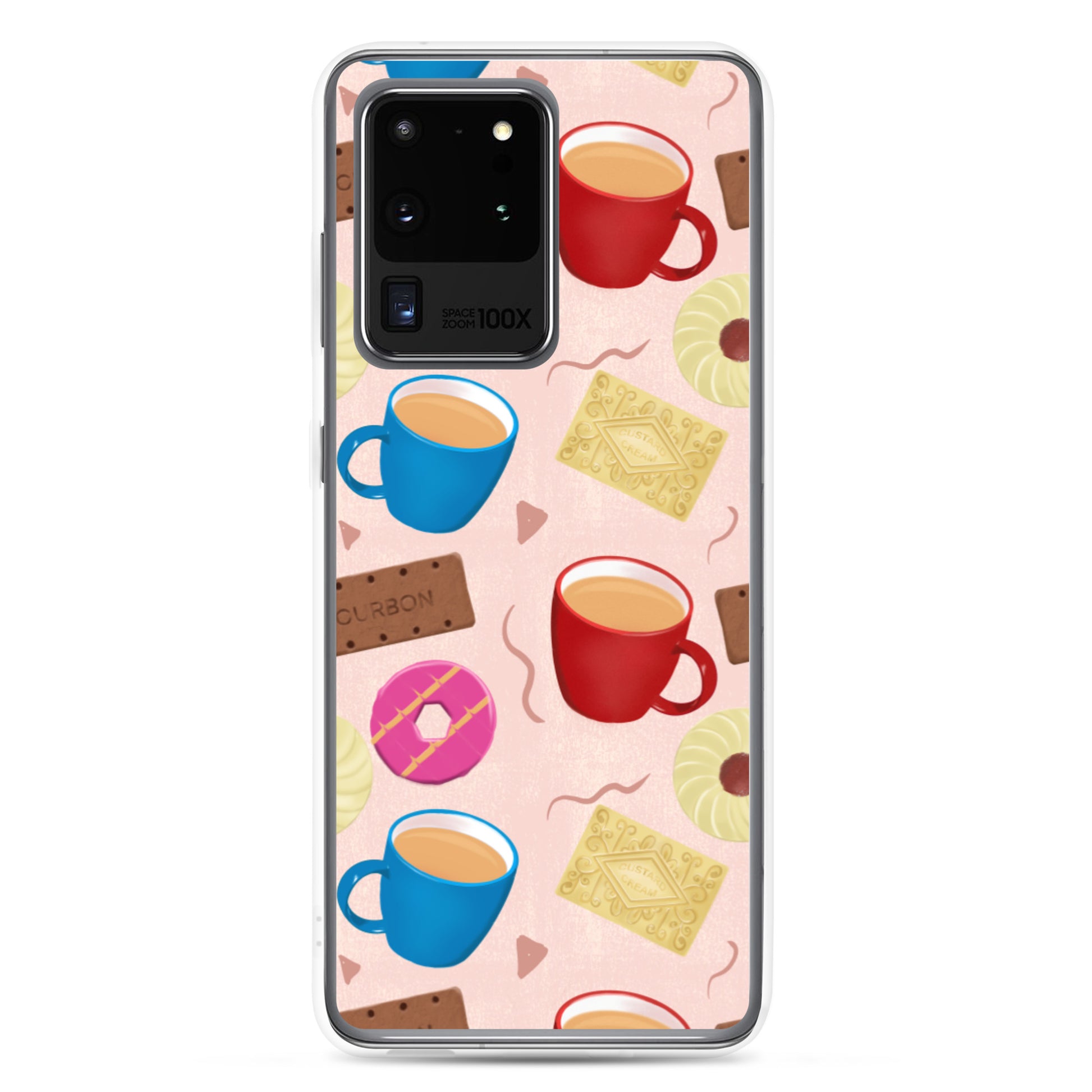 "Tea and Biscuits" Samsung case - Carmel Rimmer Art