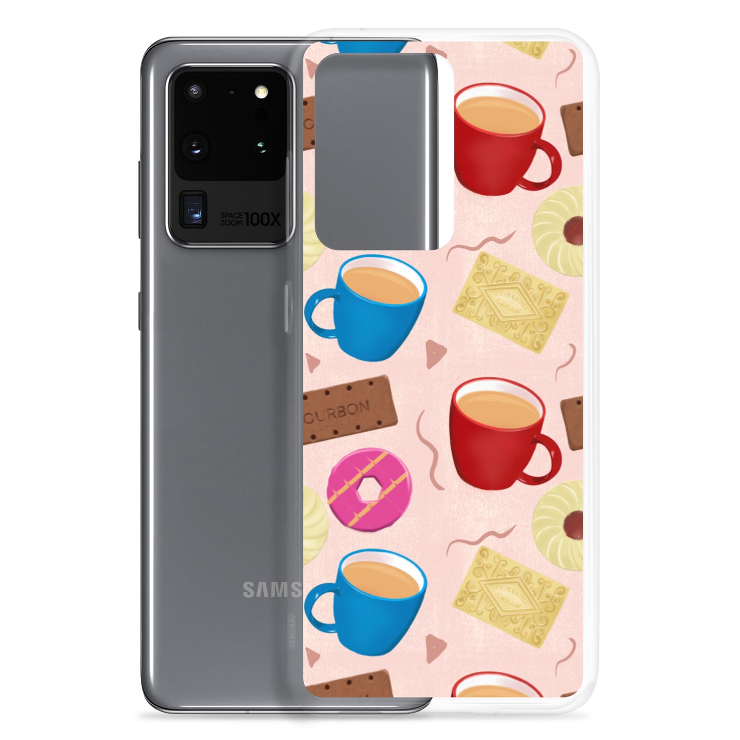 "Tea and Biscuits" Samsung case - Carmel Rimmer Art