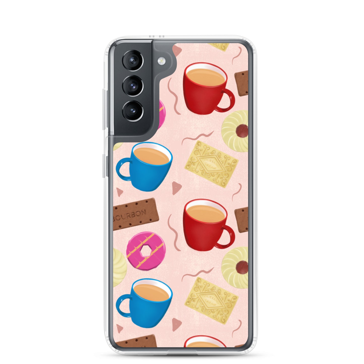 "Tea and Biscuits" Samsung case - Carmel Rimmer Art