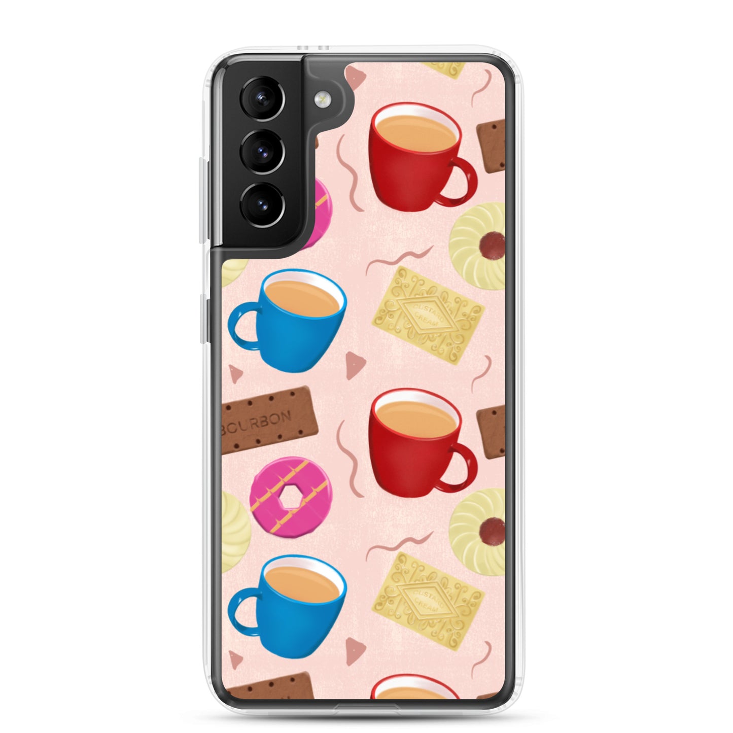 "Tea and Biscuits" Samsung case - Carmel Rimmer Art