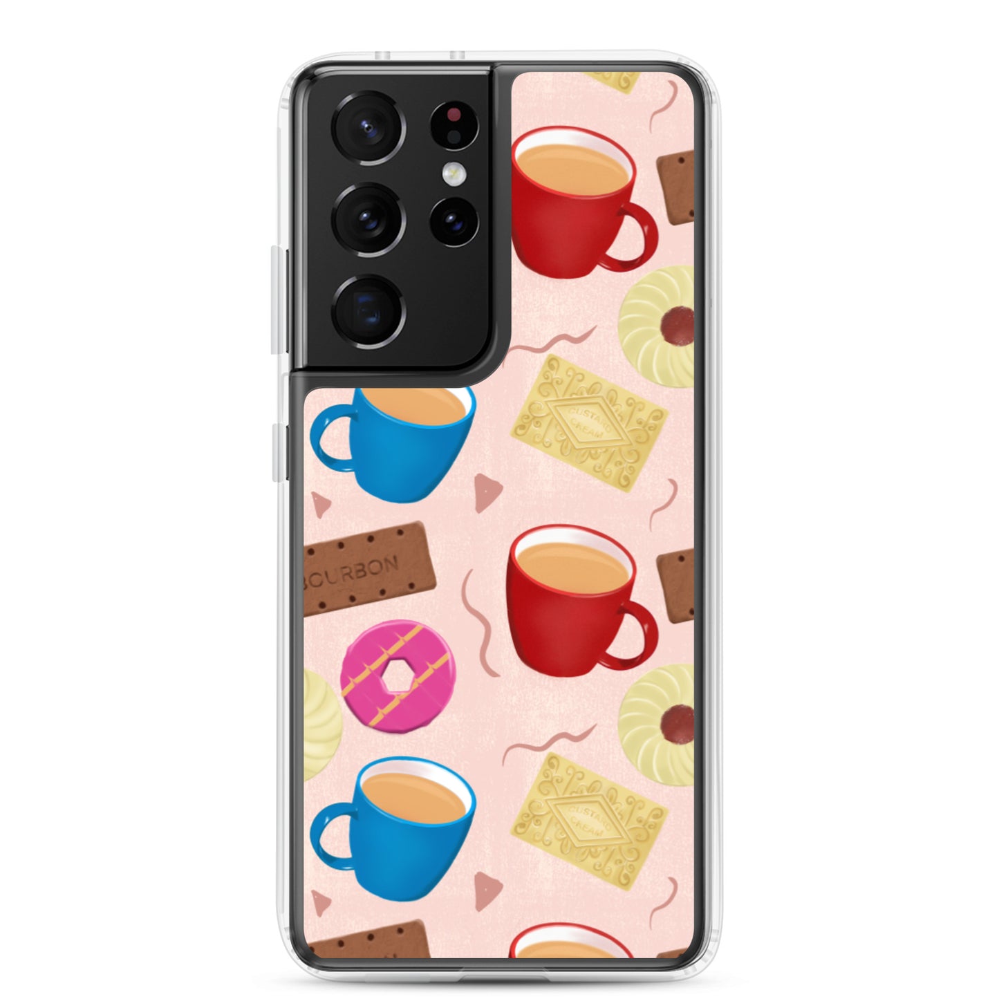 "Tea and Biscuits" Samsung case - Carmel Rimmer Art