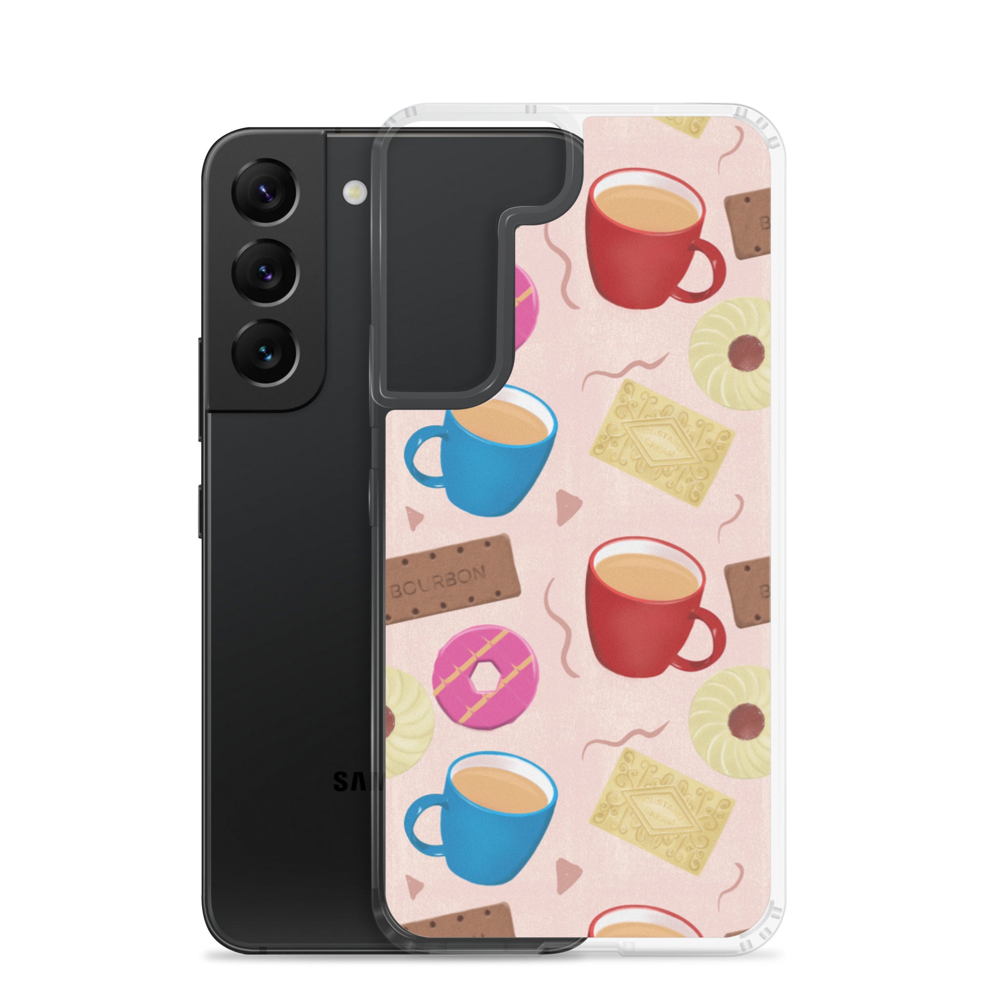 "Tea and Biscuits" Samsung case - Carmel Rimmer Art