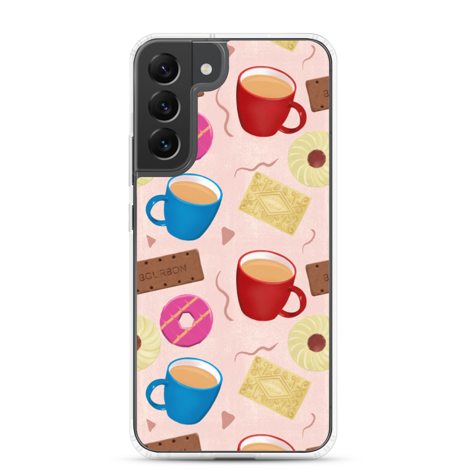 "Tea and Biscuits" Samsung case - Carmel Rimmer Art