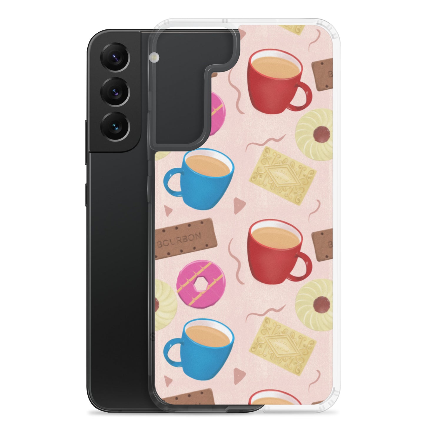 "Tea and Biscuits" Samsung case - Carmel Rimmer Art