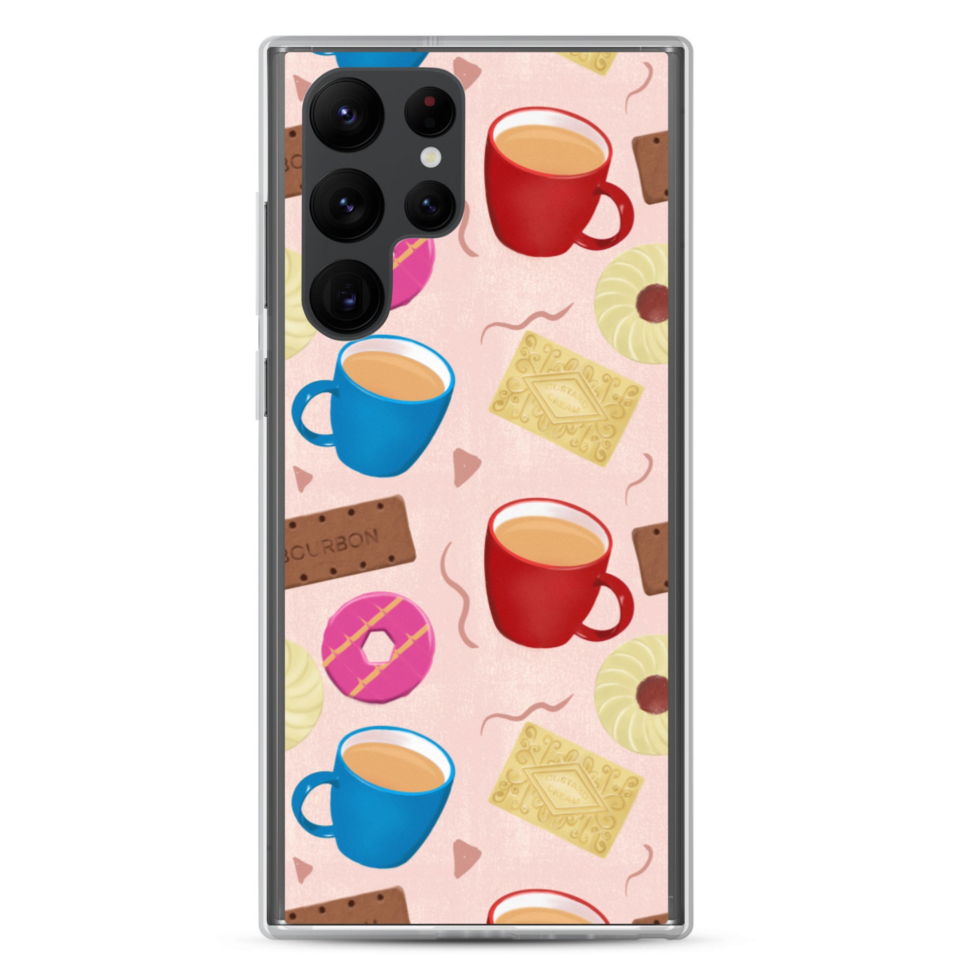 "Tea and Biscuits" Samsung case - Carmel Rimmer Art