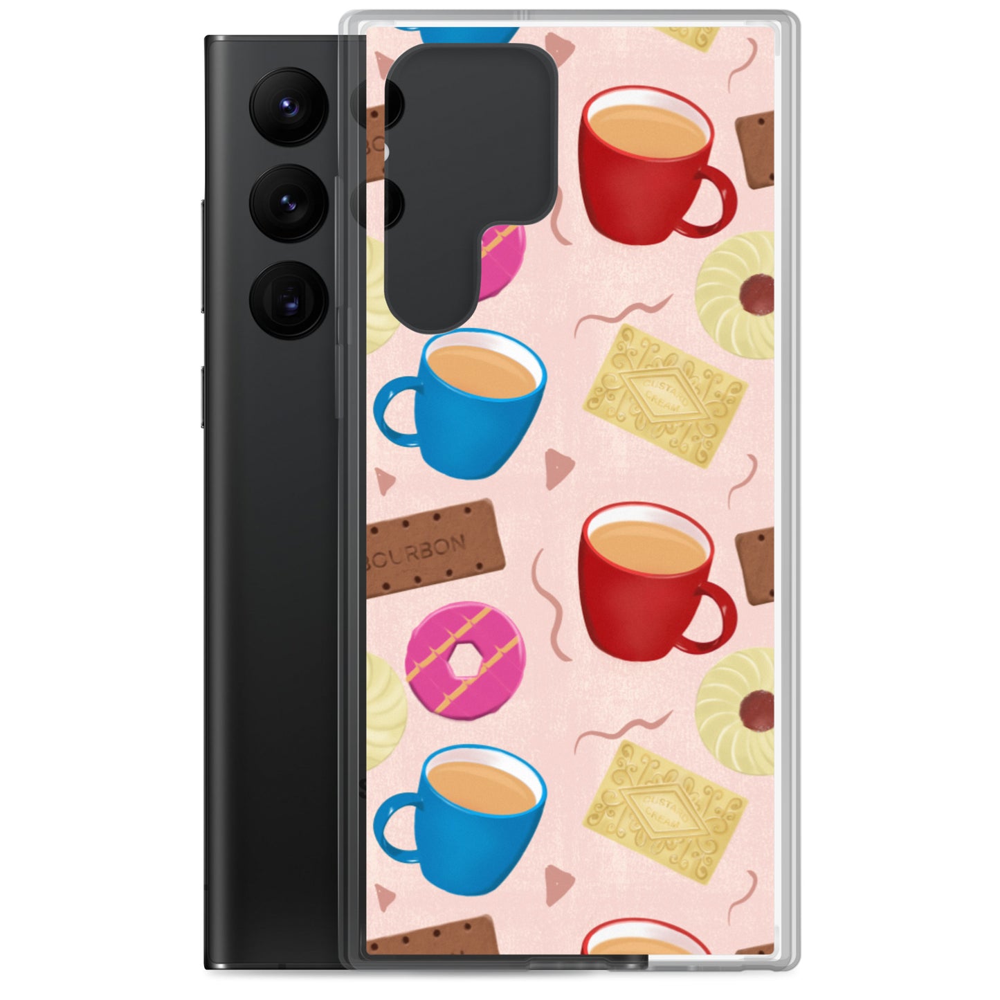 "Tea and Biscuits" Samsung case - Carmel Rimmer Art