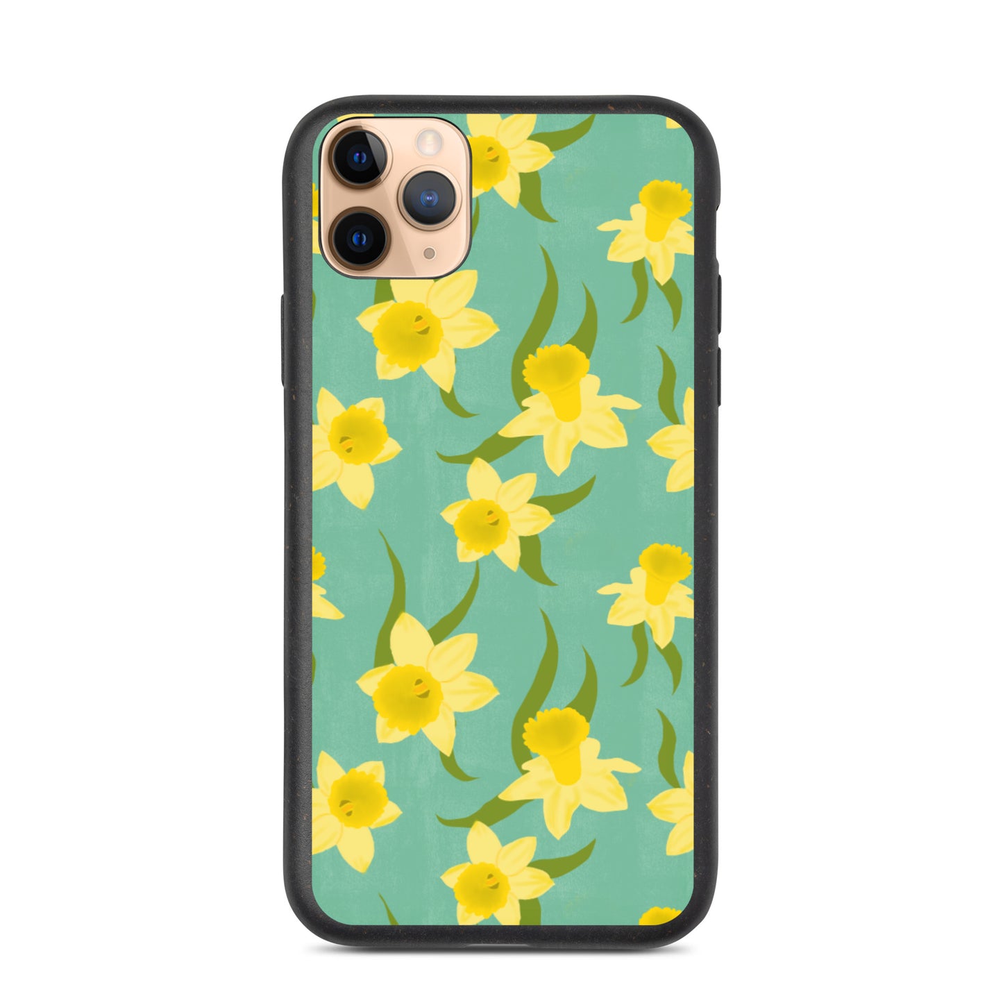 "Daffodils" Speckled iPhone case - Carmel Rimmer Art