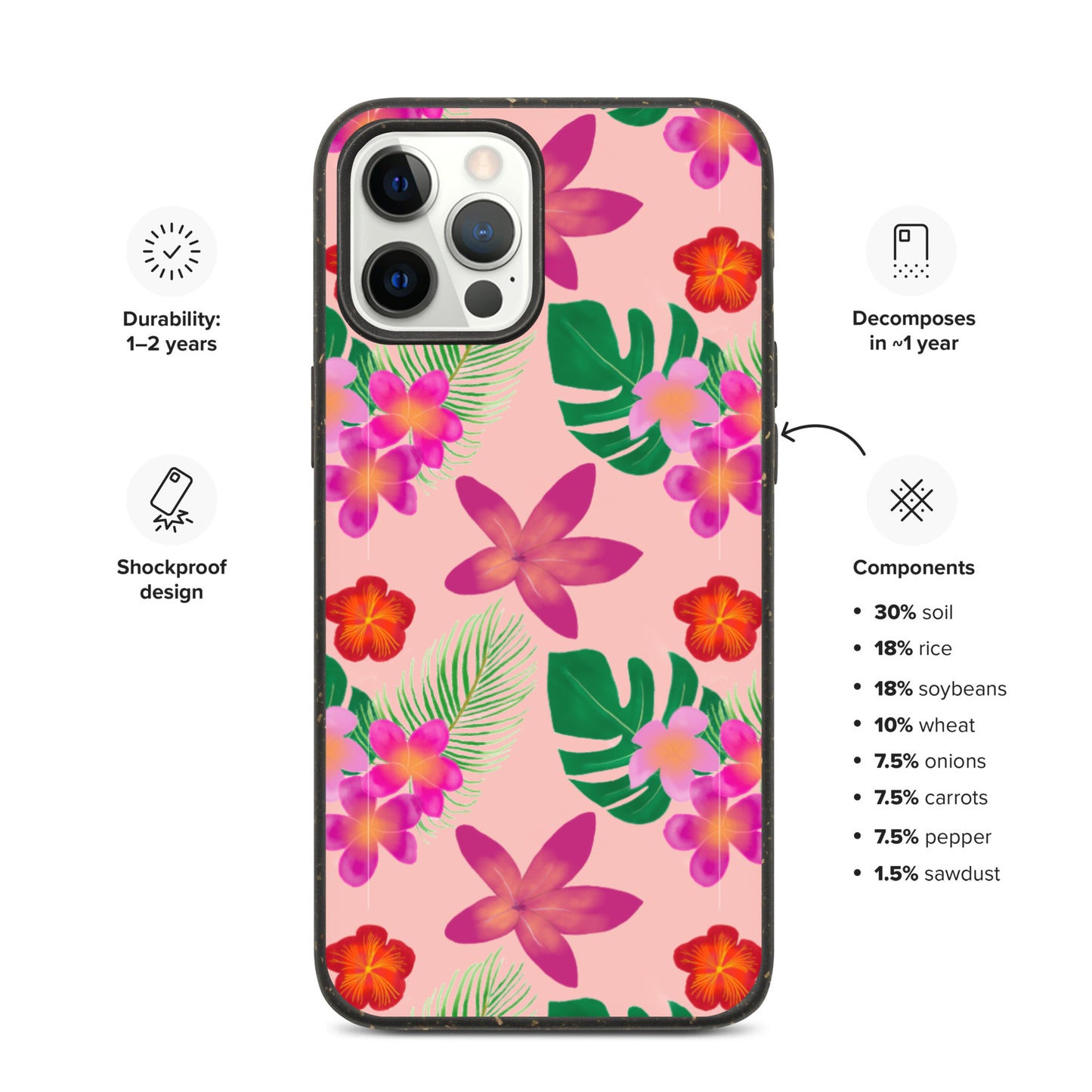 "Tropicana Dreaming" iPhone case - Carmel Rimmer Art