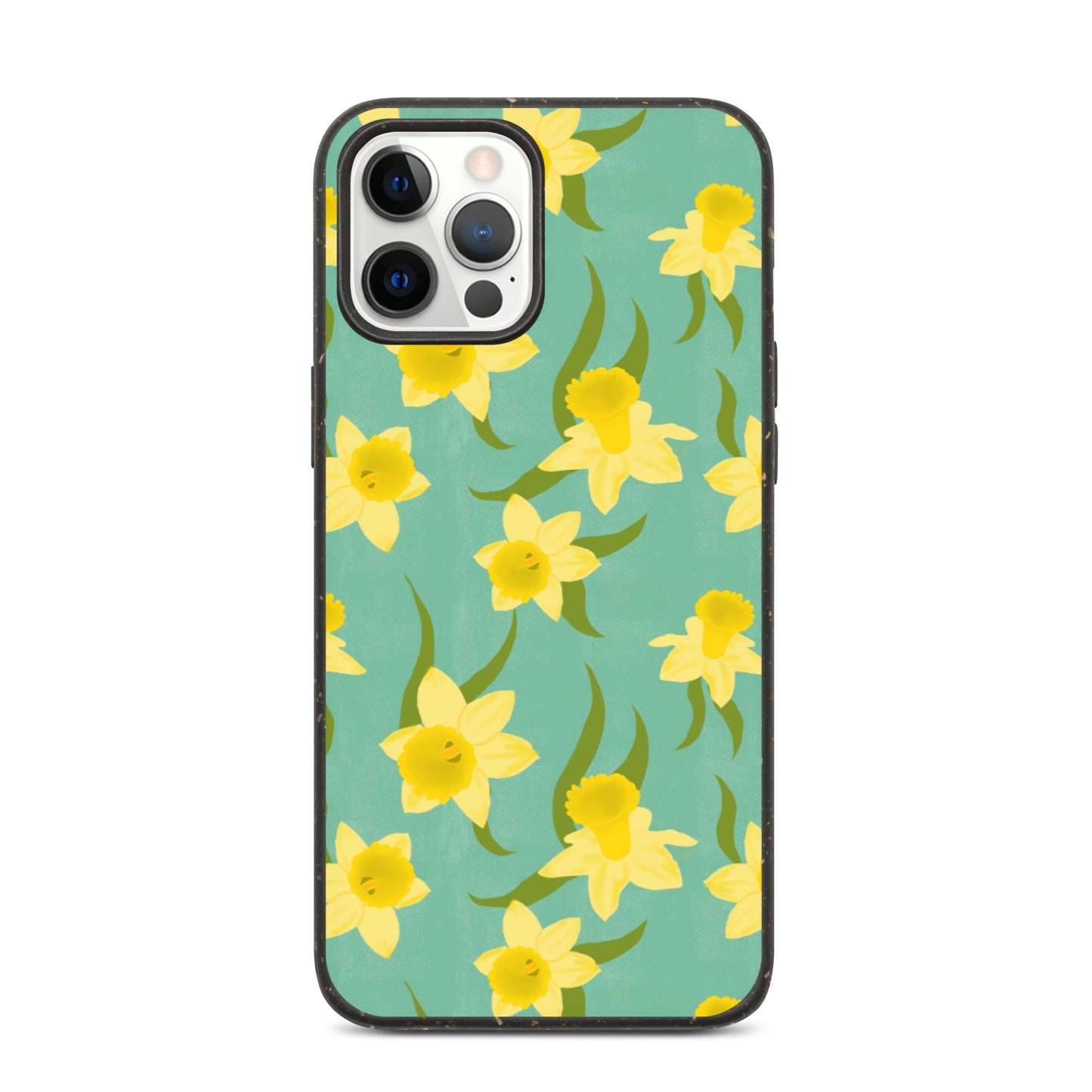 "Daffodils" Speckled iPhone case - Carmel Rimmer Art