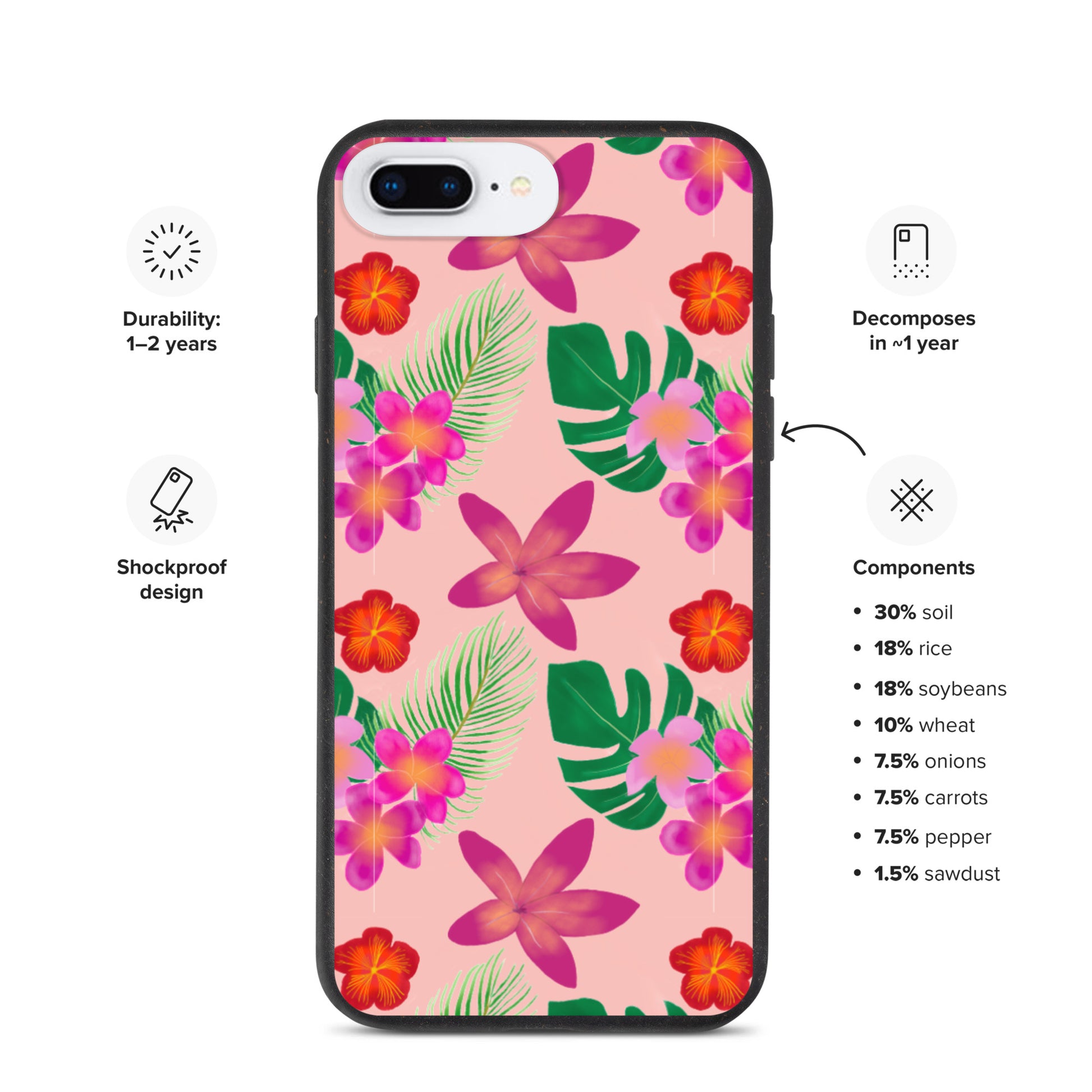 "Tropicana Dreaming" iPhone case - Carmel Rimmer Art