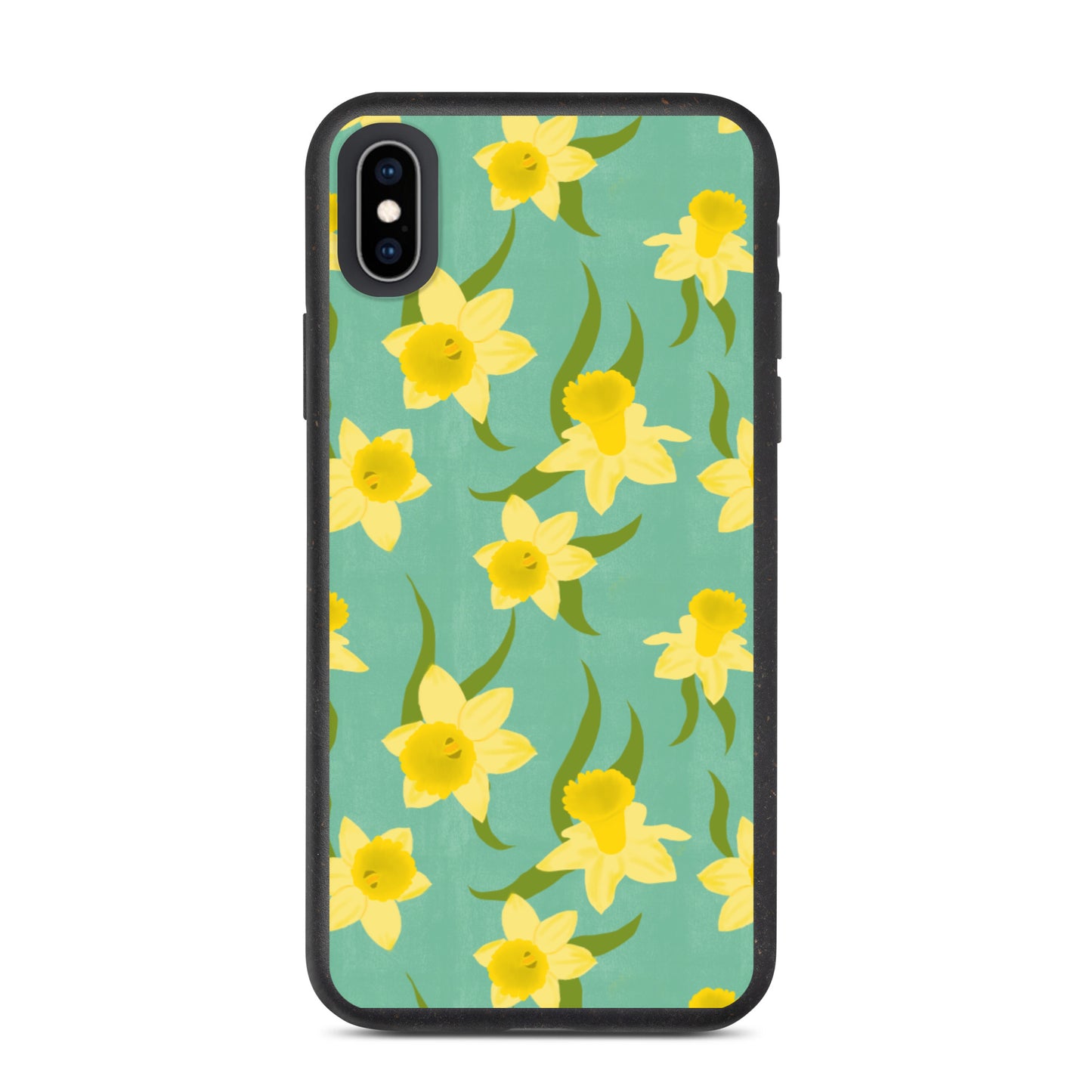 "Daffodils" Speckled iPhone case - Carmel Rimmer Art